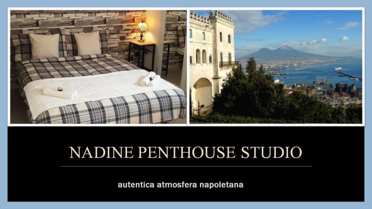 Nadine Penthouse Studio Apartment Naples Exterior photo